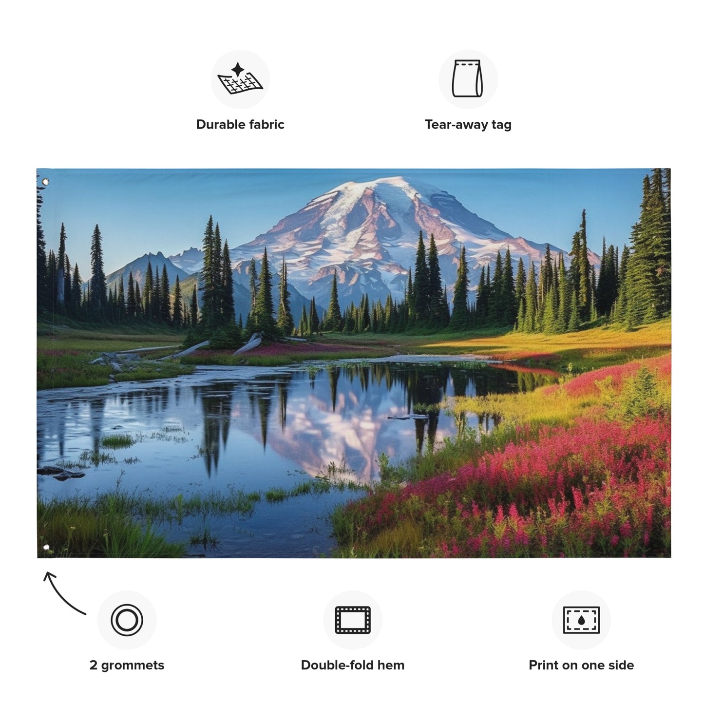 "Award Winning Landscape" Horizontal Flag