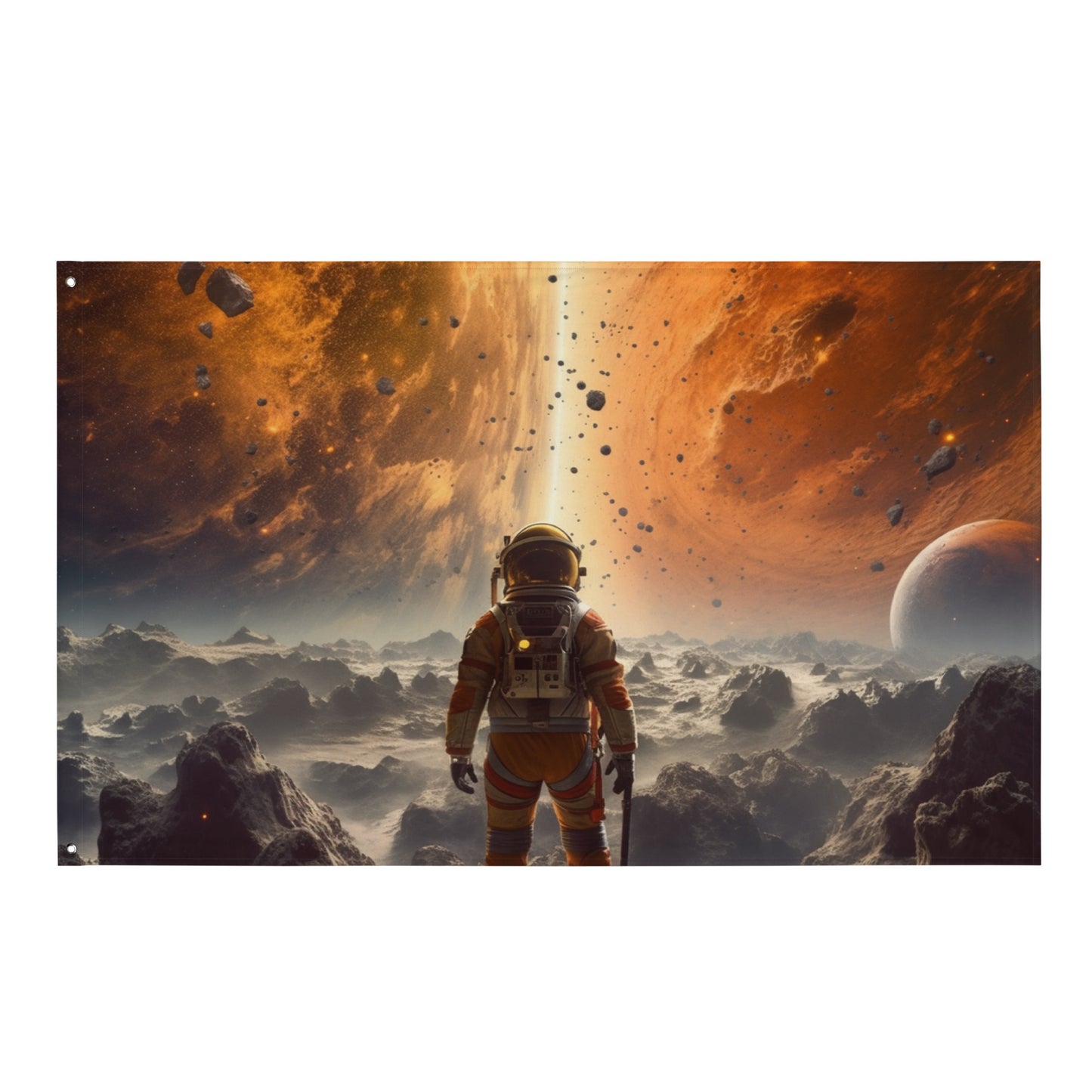 "Space" Horizontal Flag