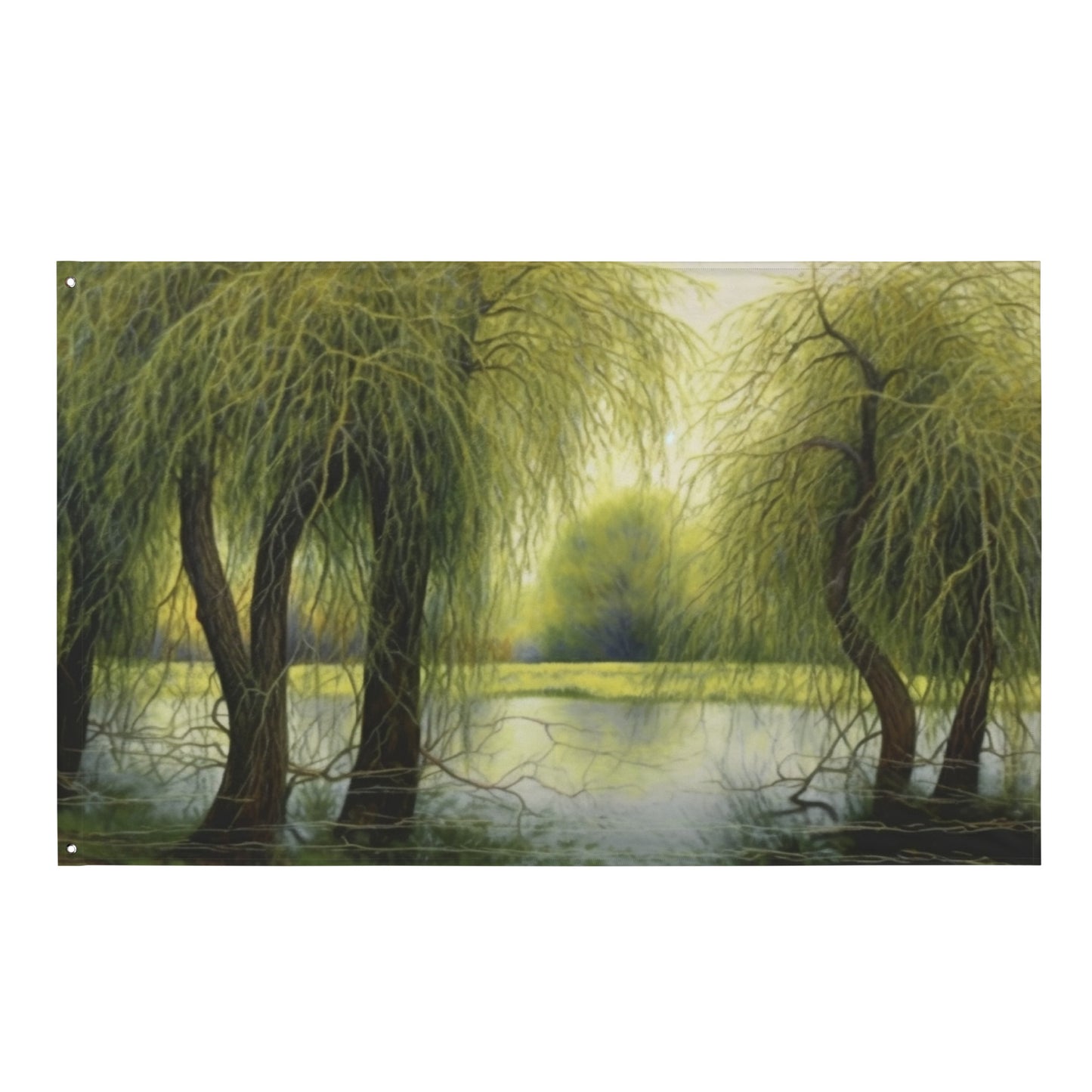 "Willow Trees" Horizontal Flag