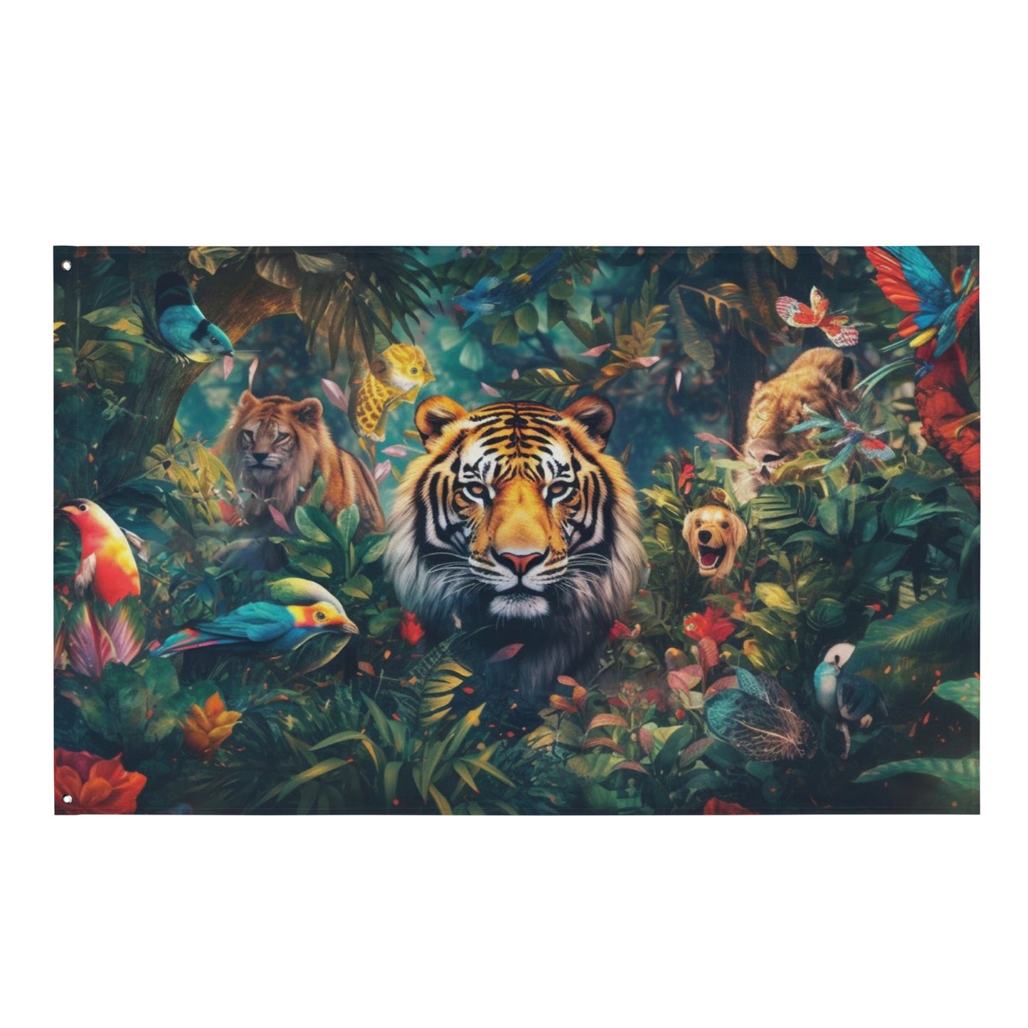 "The Jungle" Horizontal Flag