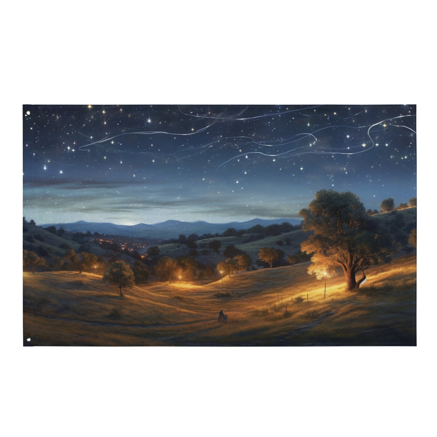 "Perfect Night" Horizontal Flag