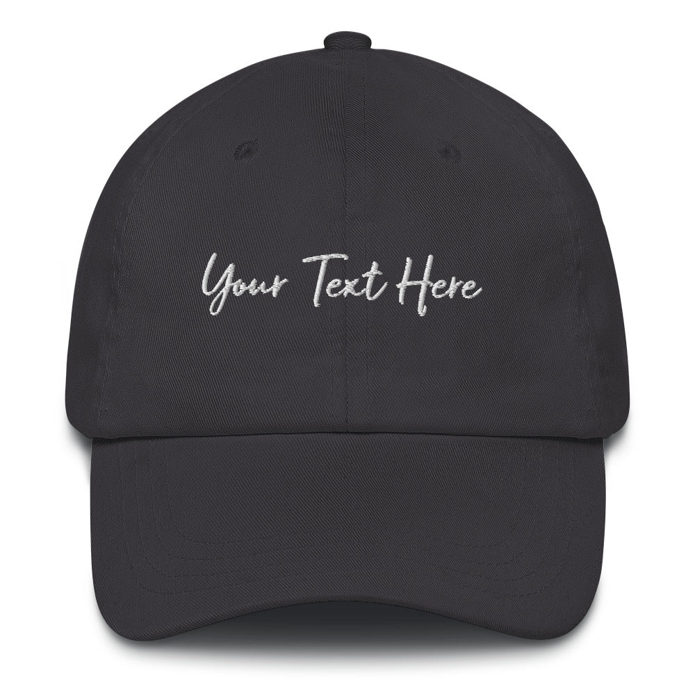 Customizable Dad Hat - Embroidery