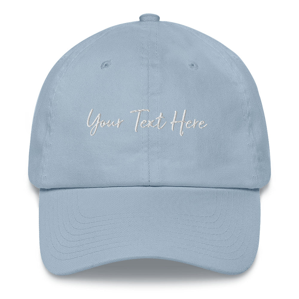 Customizable Dad Hat - Embroidery