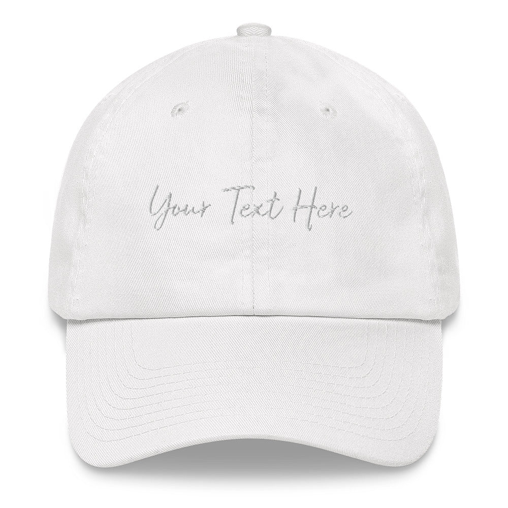 Customizable Dad Hat - Embroidery