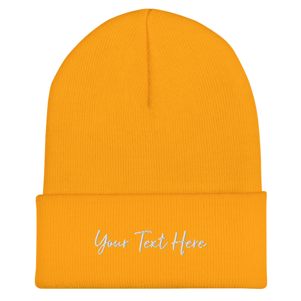 Customizable Beanie - Embroidery