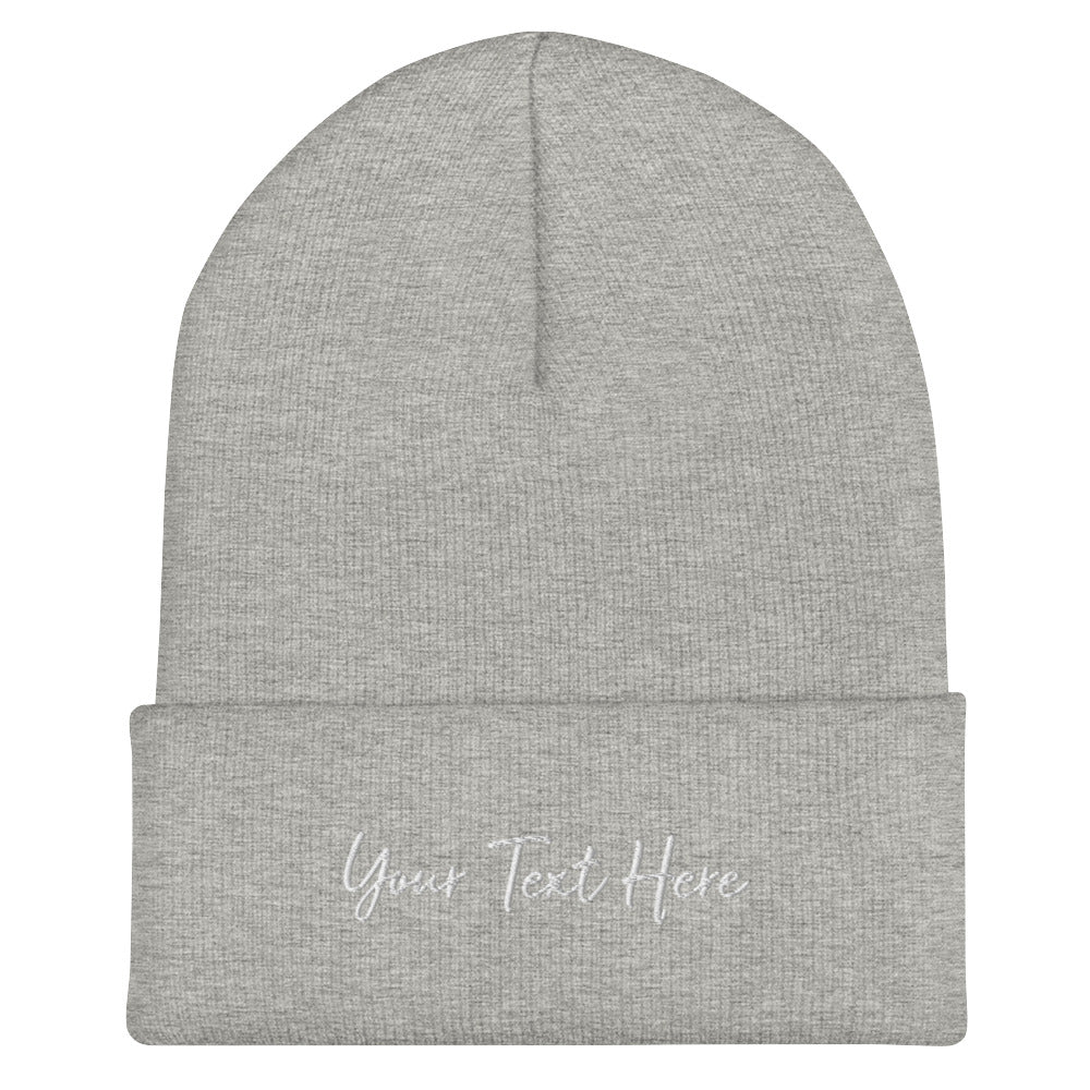 Customizable Beanie - Embroidery
