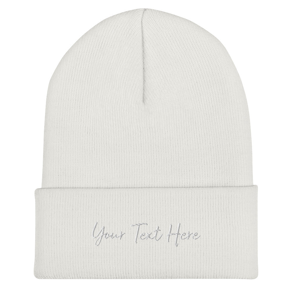 Customizable Beanie - Embroidery