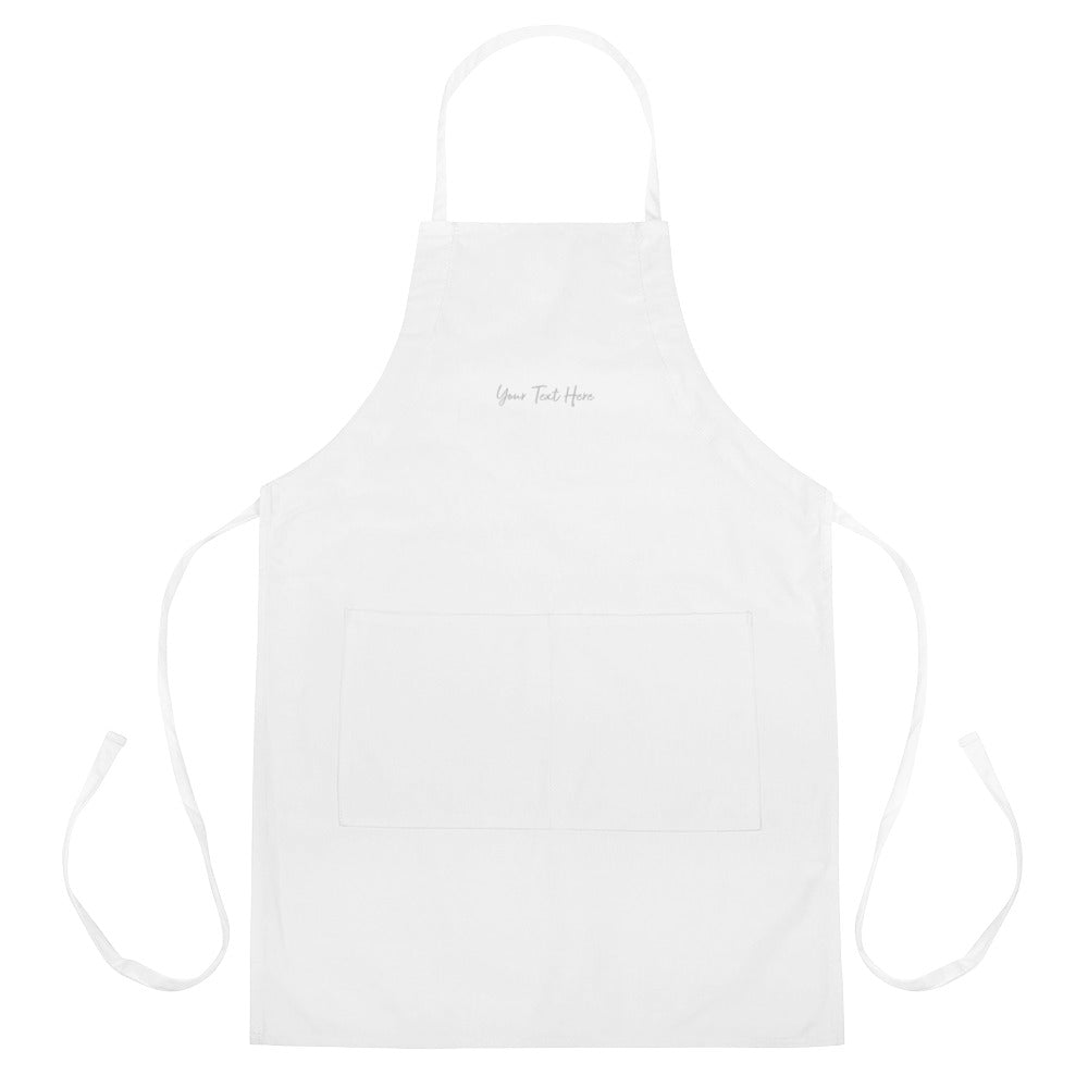 Customizable Apron - Embroidery