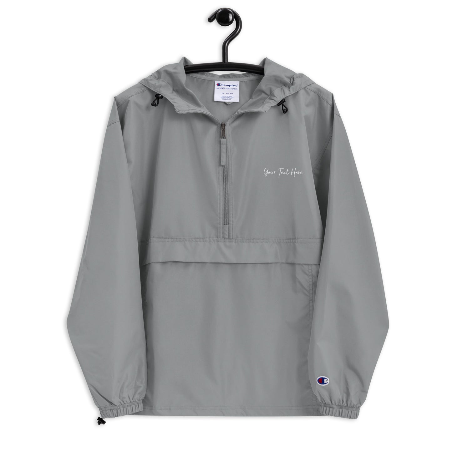 Customizable Champion Packable Jacket - Embroidery