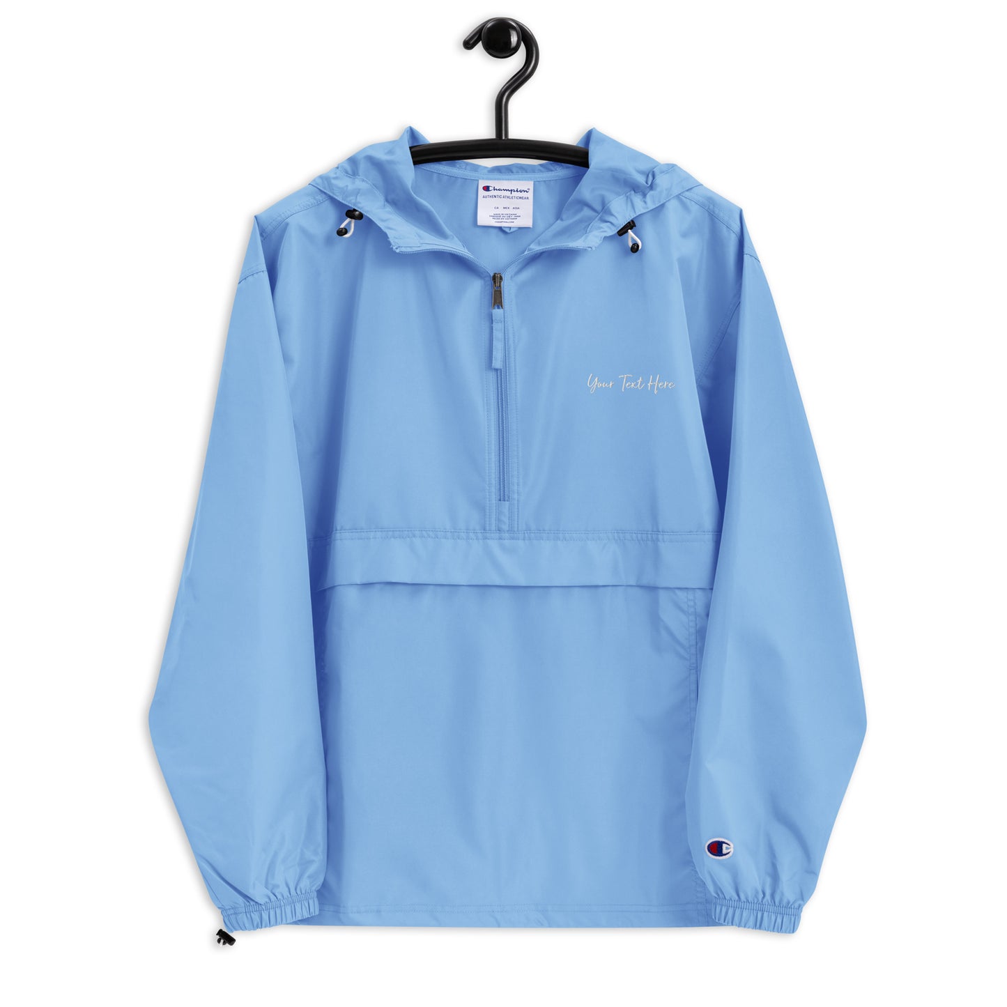 Customizable Champion Packable Jacket - Embroidery