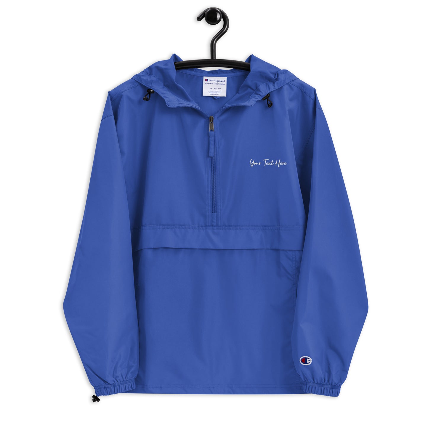 Customizable Champion Packable Jacket - Embroidery
