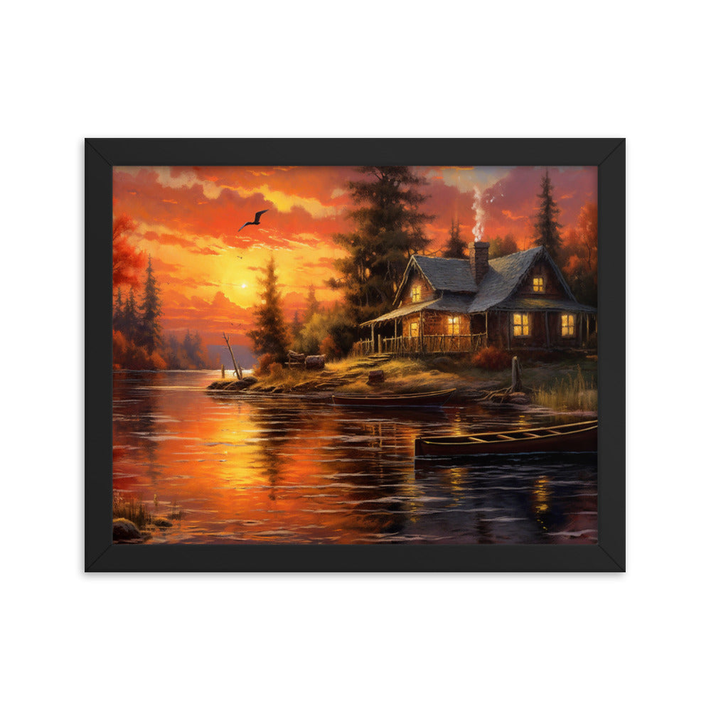 Customizable Framed Poster (Horizontally)