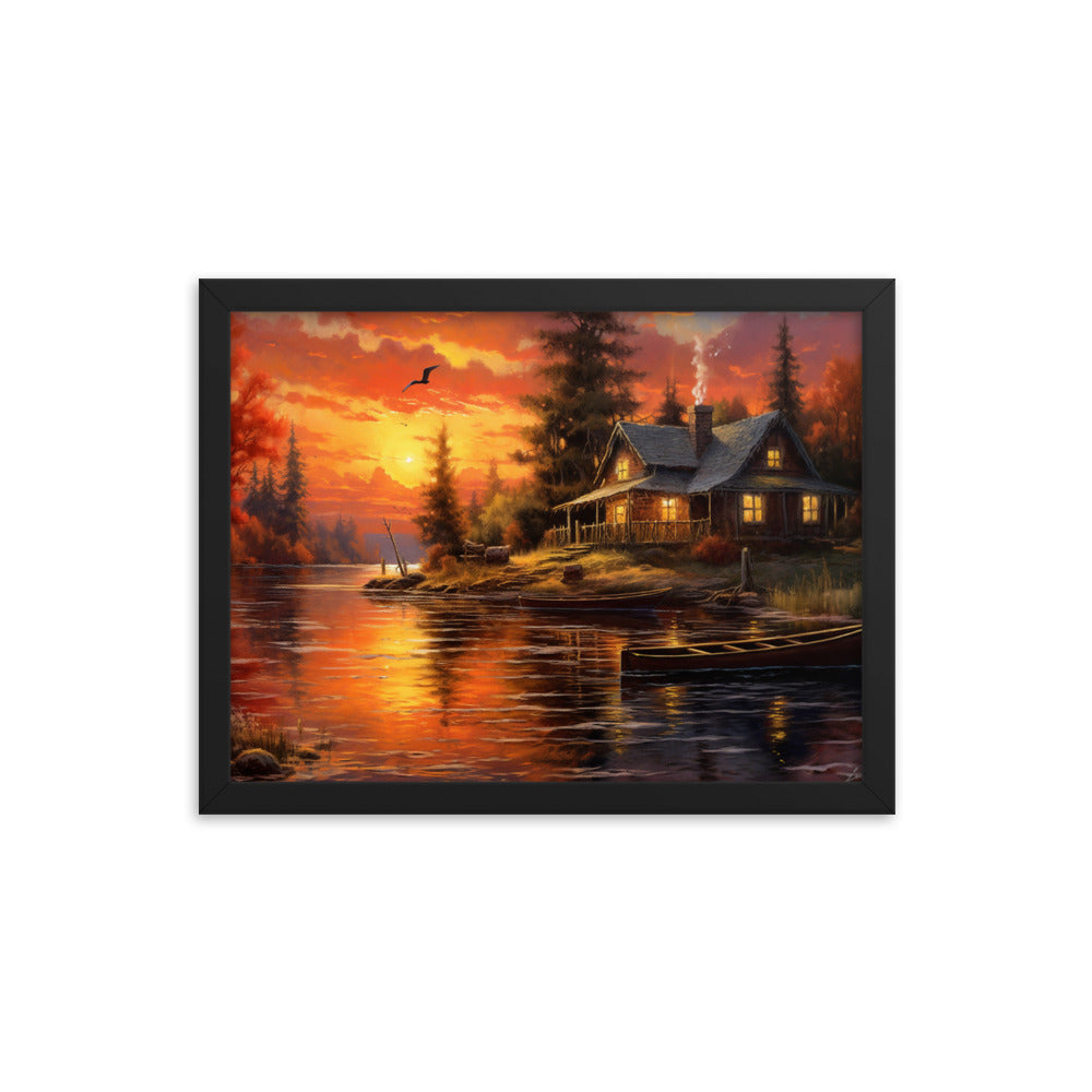 Customizable Framed Poster (Horizontally)