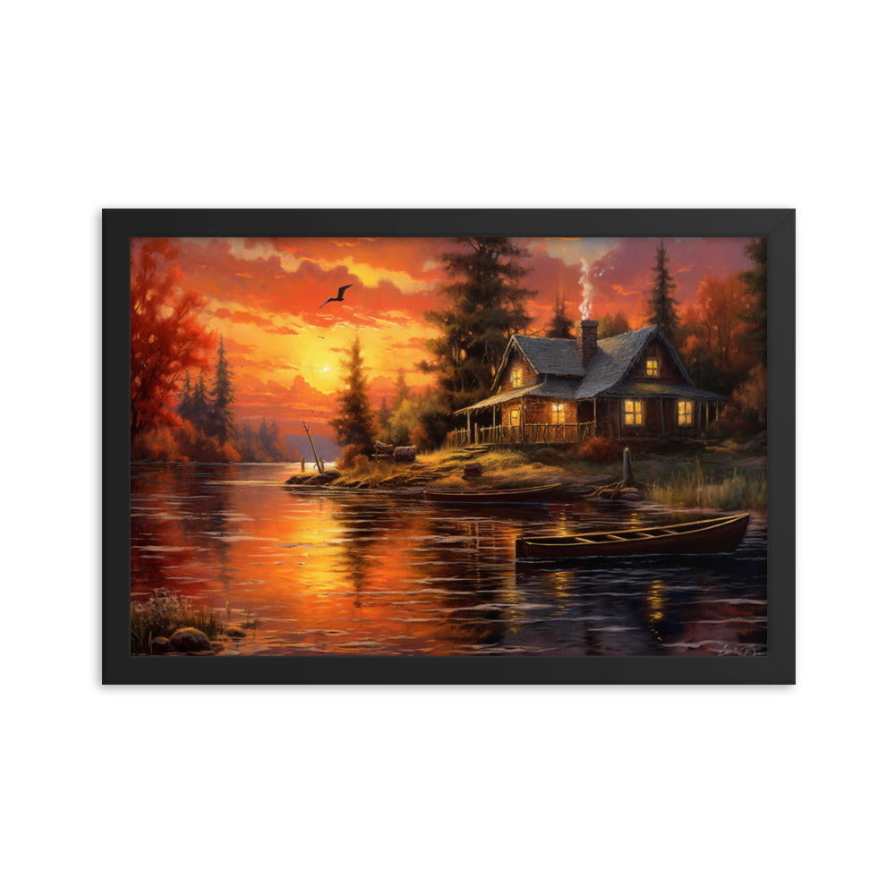 Customizable Framed Poster (Horizontally)