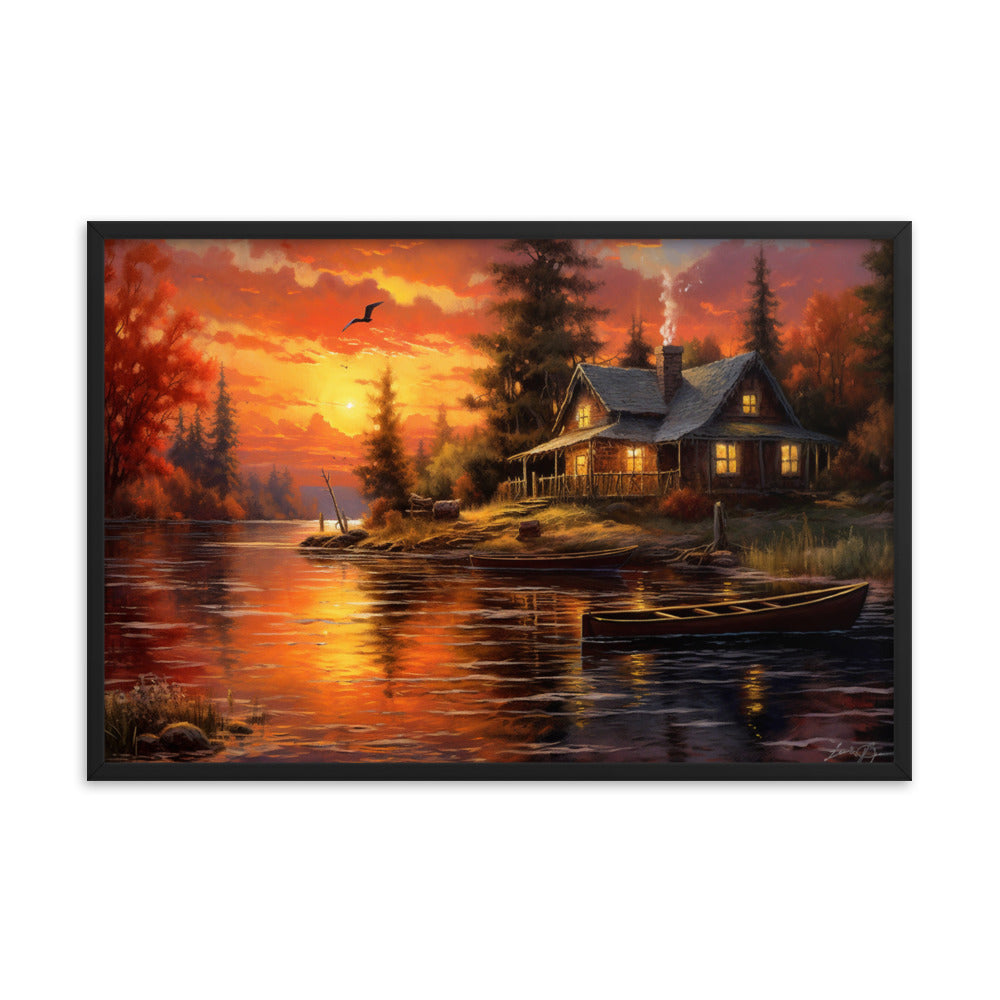 Customizable Framed Poster (Horizontally)