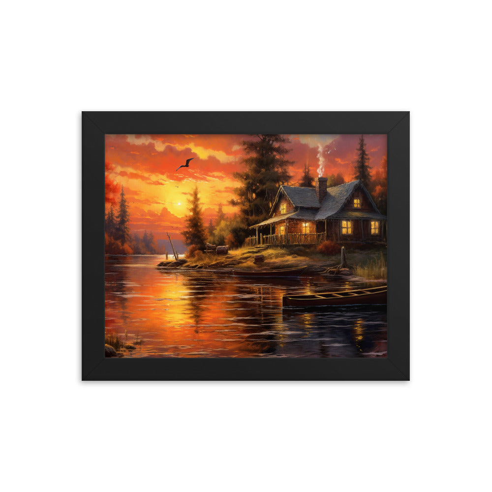 Customizable Framed Poster (Horizontally)