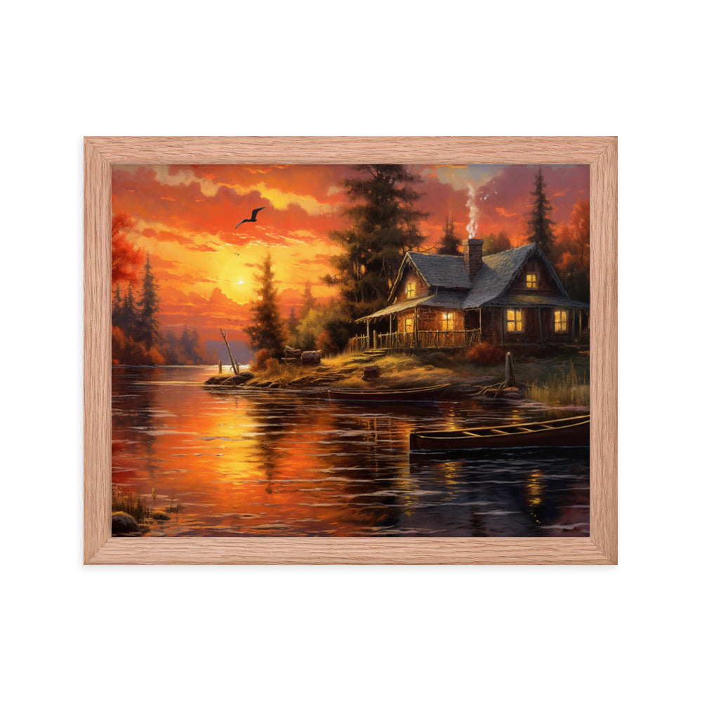 Customizable Framed Poster (Horizontally)