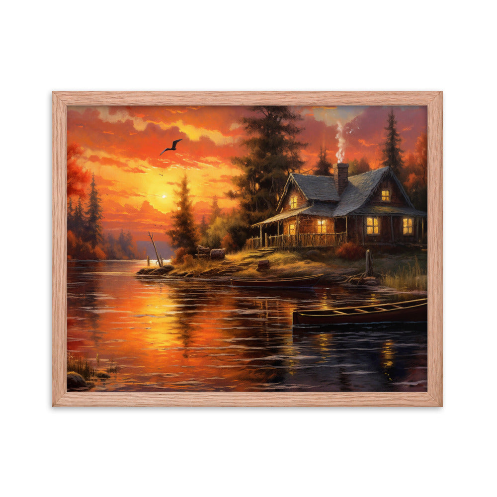 Customizable Framed Poster (Horizontally)
