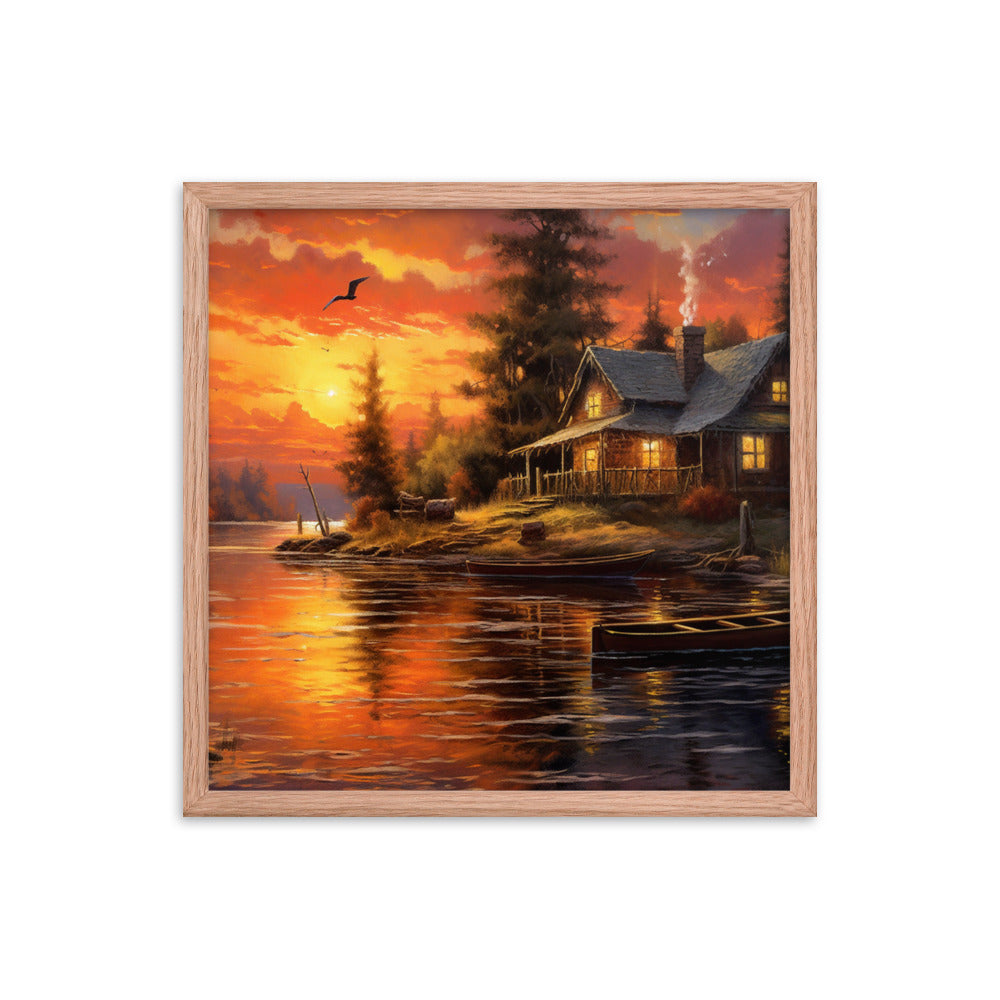 Customizable Framed Poster (Horizontally)