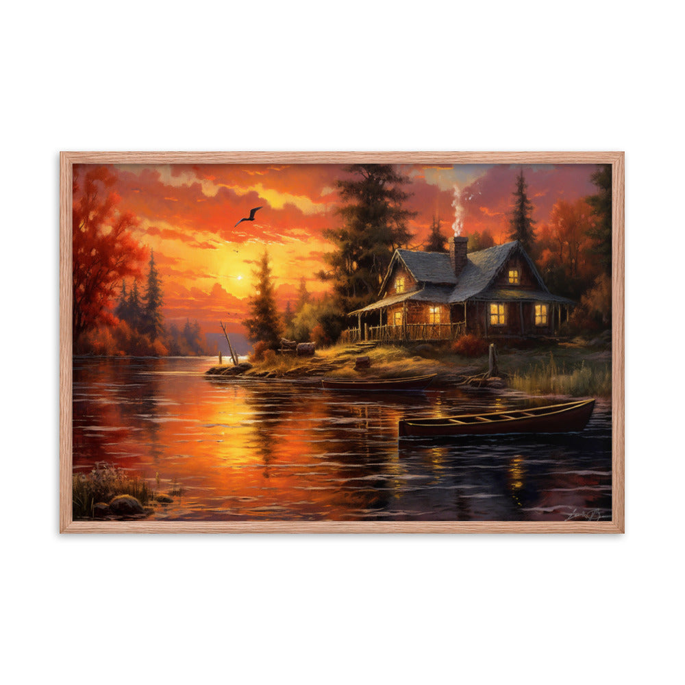 Customizable Framed Poster (Horizontally)