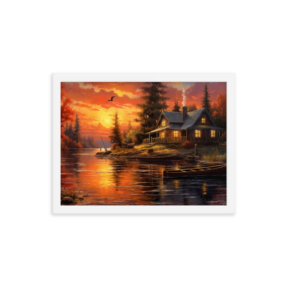 Customizable Framed Poster (Horizontally)