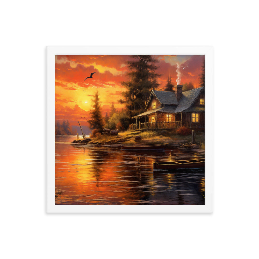 Customizable Framed Poster (Horizontally)