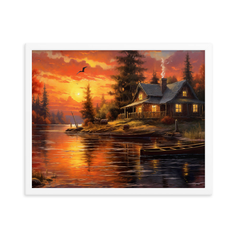 Customizable Framed Poster (Horizontally)