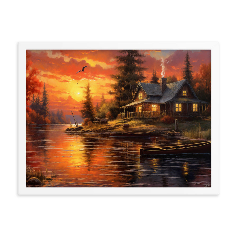 Customizable Framed Poster (Horizontally)