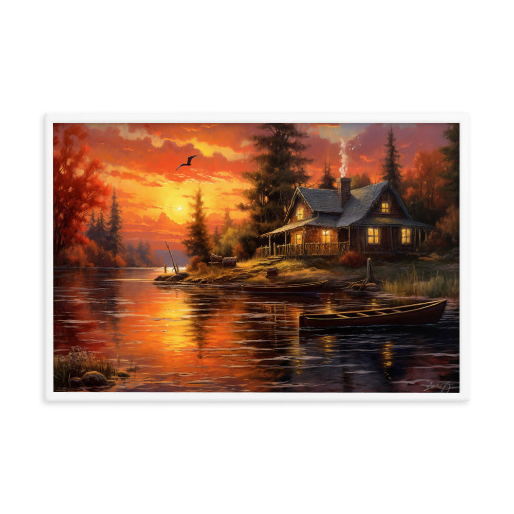 Customizable Framed Poster (Horizontally)