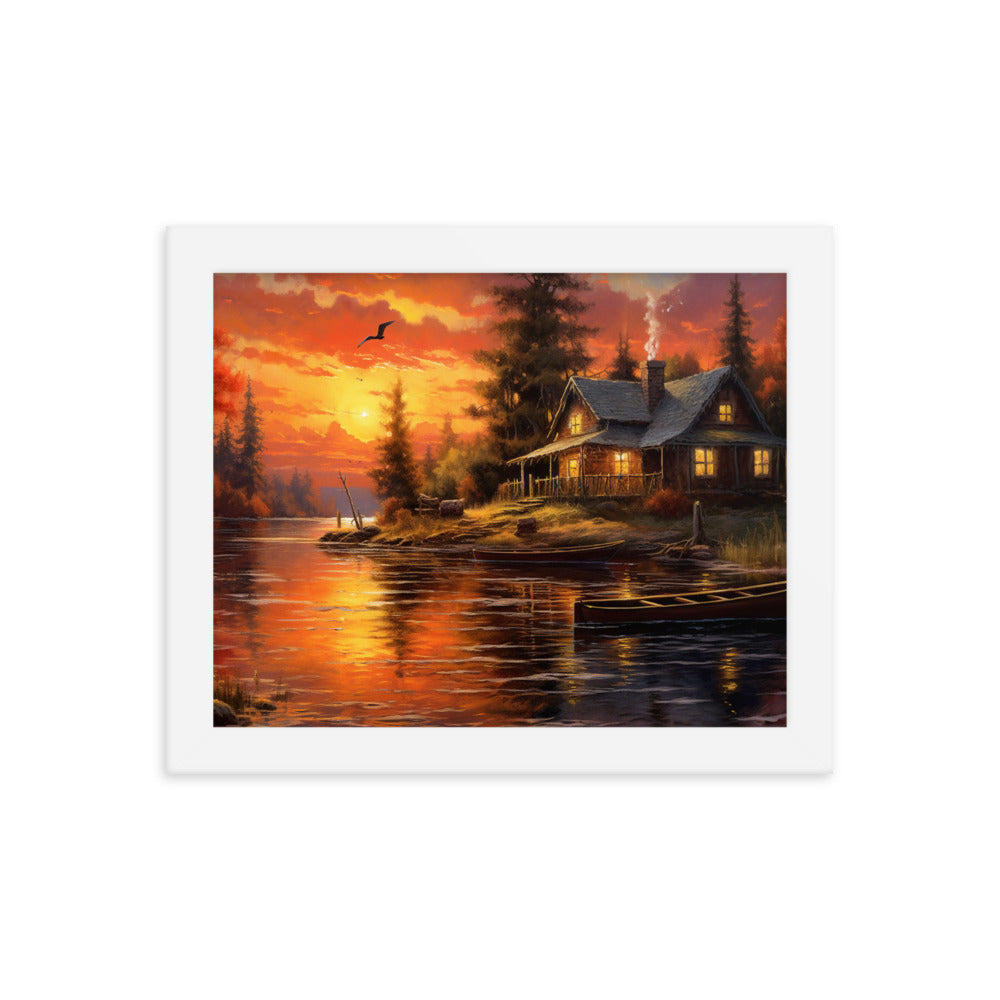 Customizable Framed Poster (Horizontally)