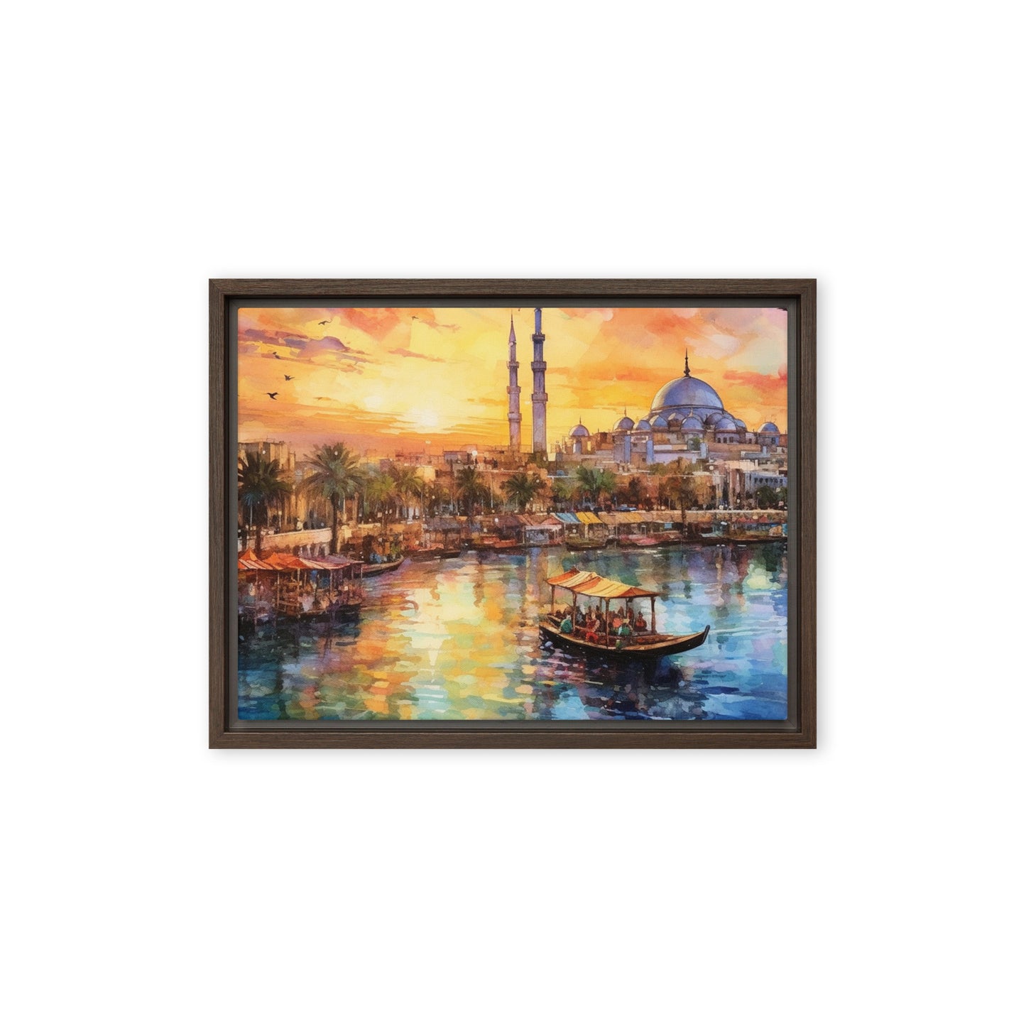 Customizable Framed Canvas (Horizontally)