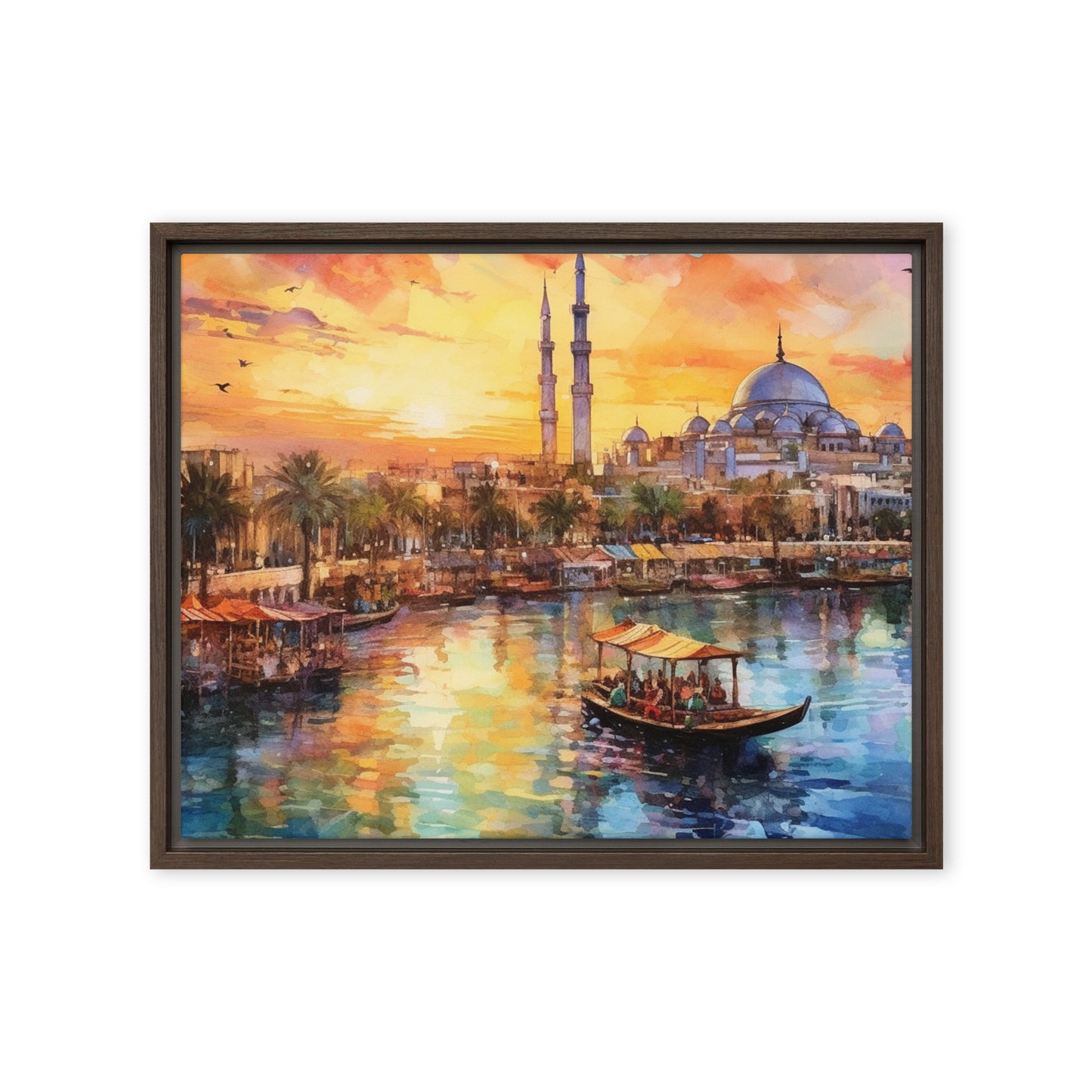 Customizable Framed Canvas (Horizontally)
