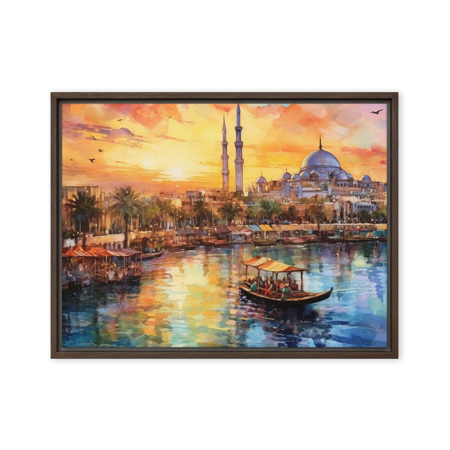 Customizable Framed Canvas (Horizontally)
