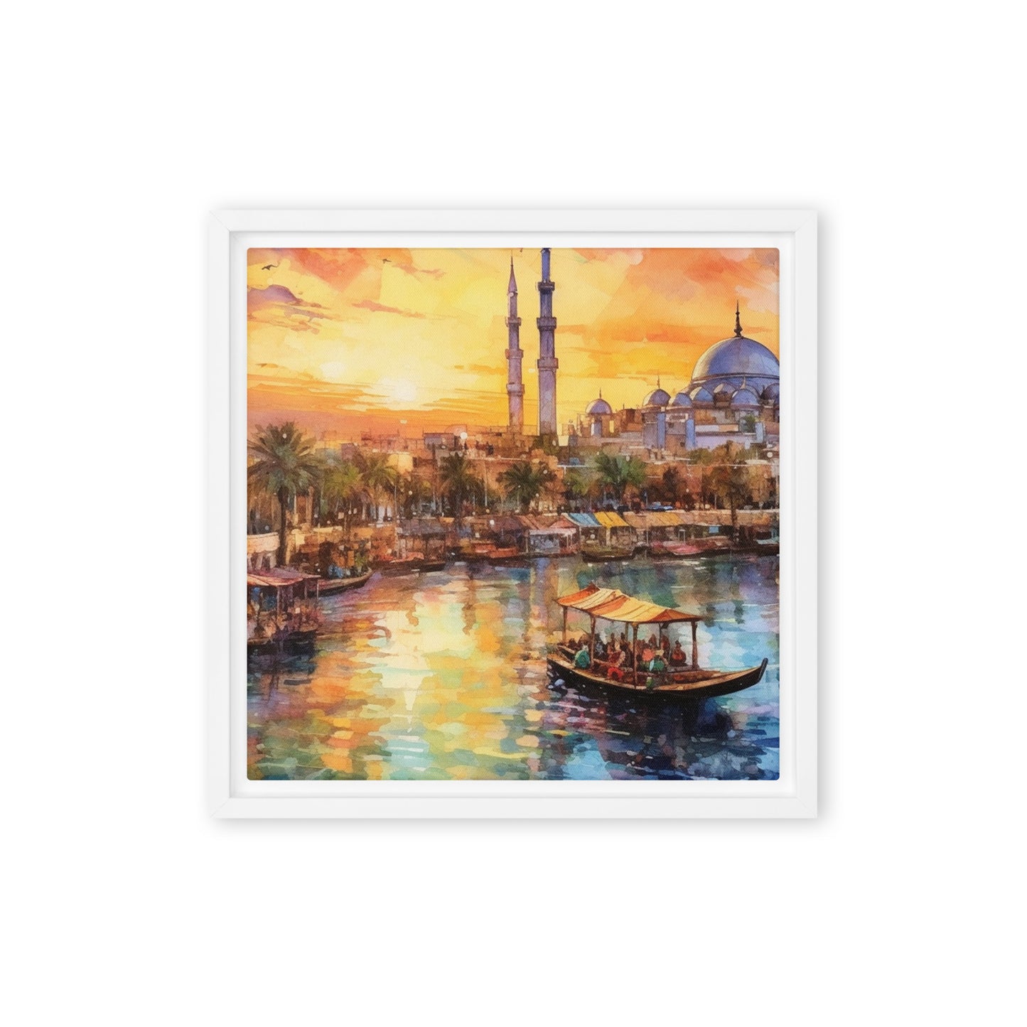 Customizable Framed Canvas (Horizontally)