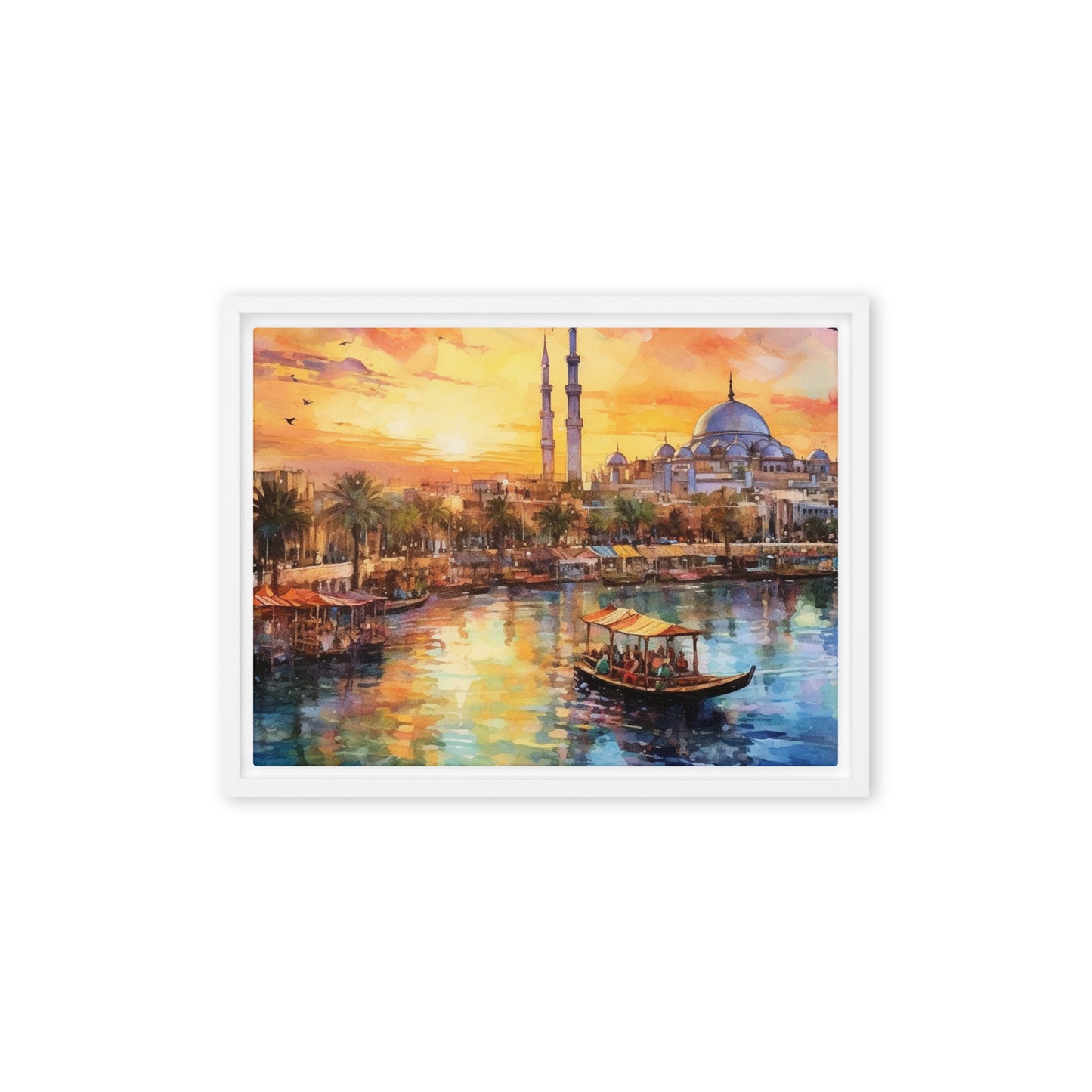 Customizable Framed Canvas (Horizontally)