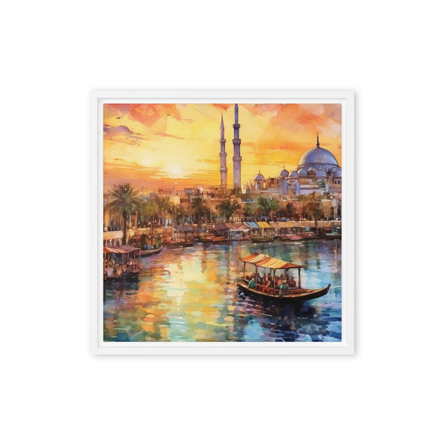 Customizable Framed Canvas (Horizontally)