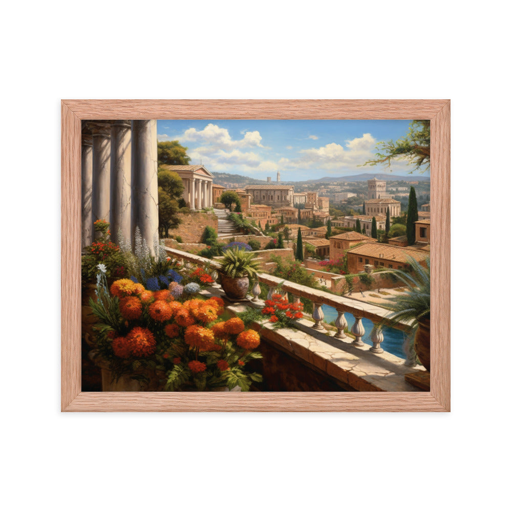 Customizable Framed Photo Paper Poster (Horizontally)