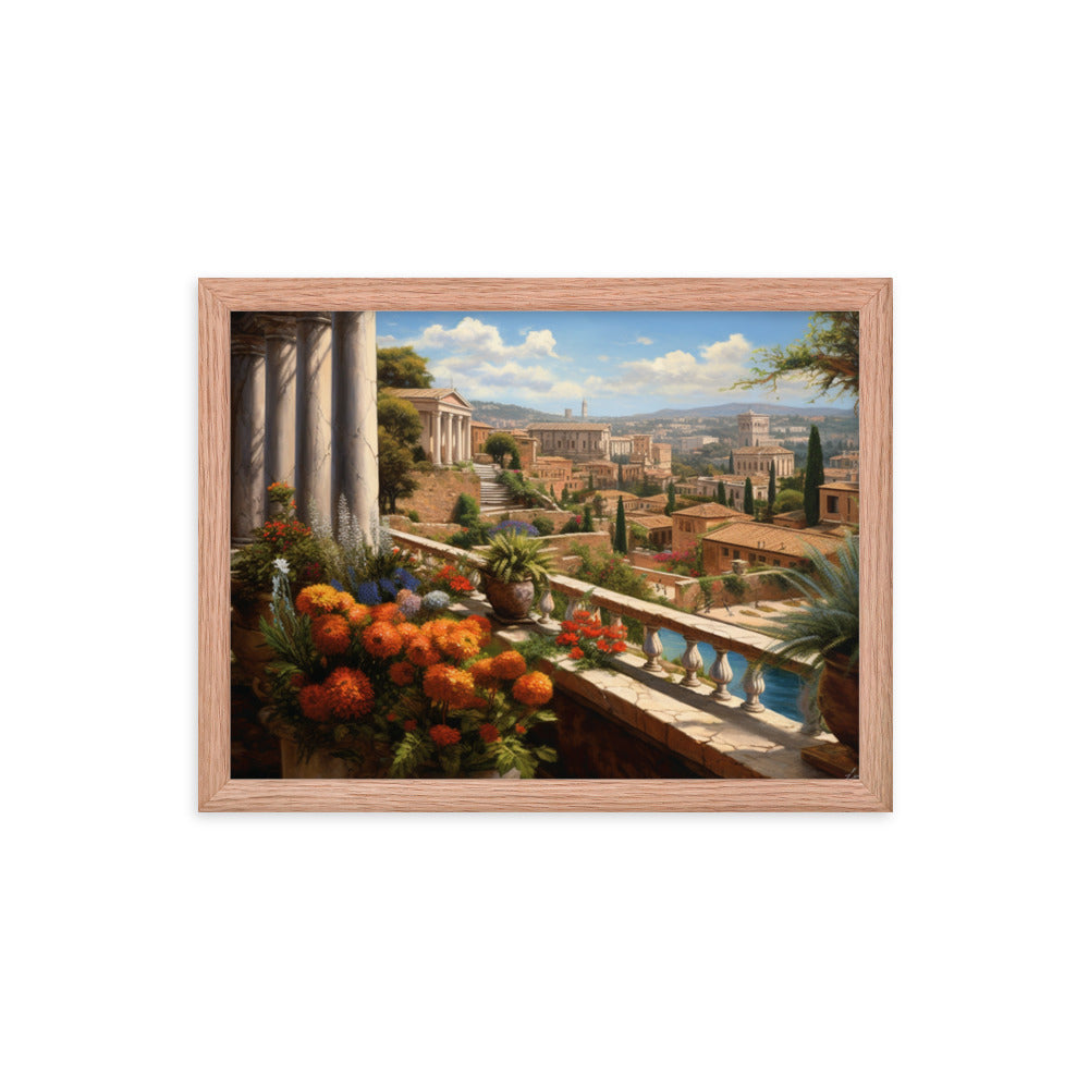Customizable Framed Photo Paper Poster (Horizontally)