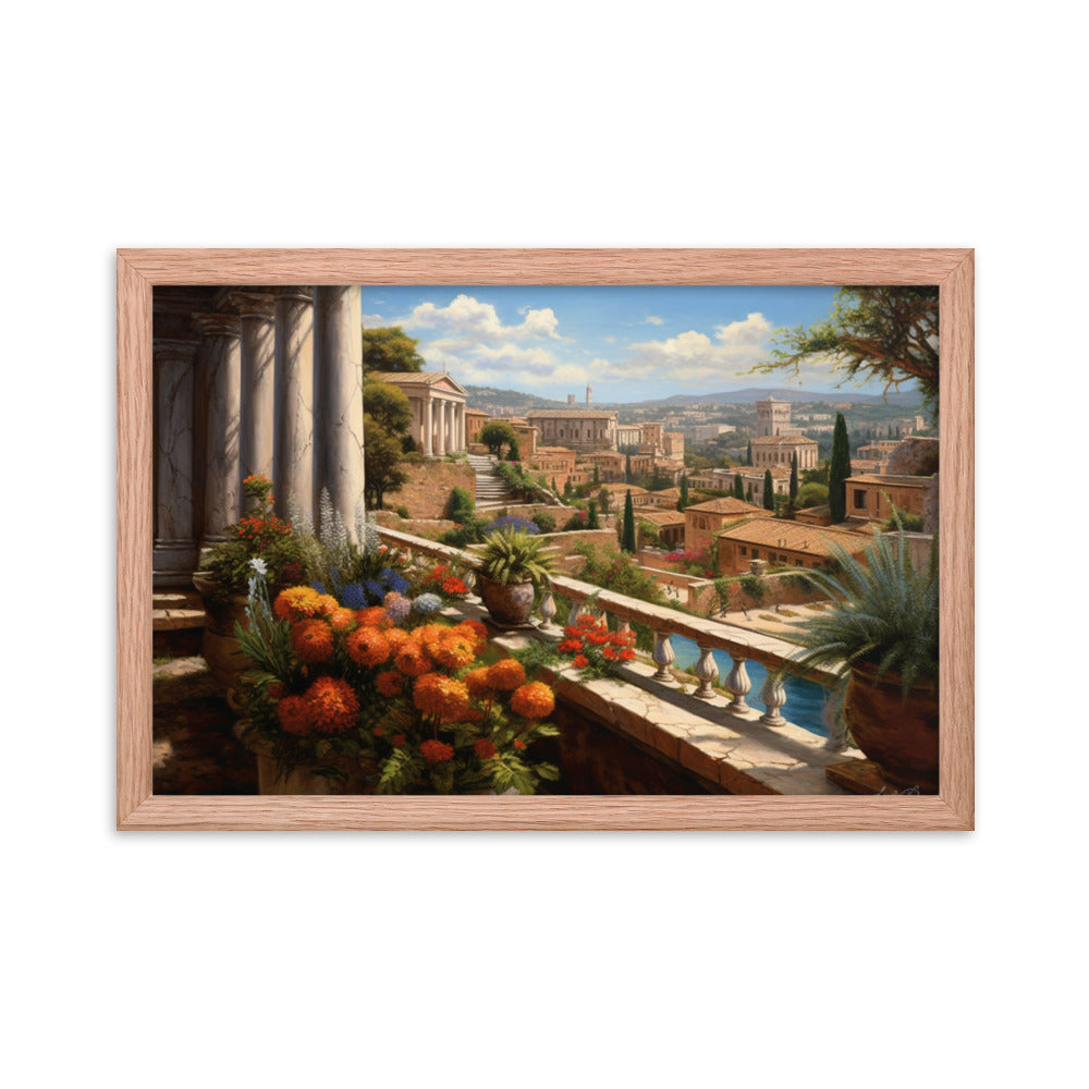 Customizable Framed Photo Paper Poster (Horizontally)