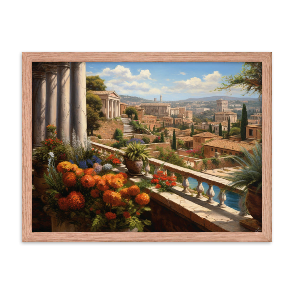 Customizable Framed Photo Paper Poster (Horizontally)