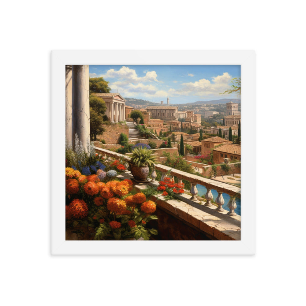 Customizable Framed Photo Paper Poster (Horizontally)