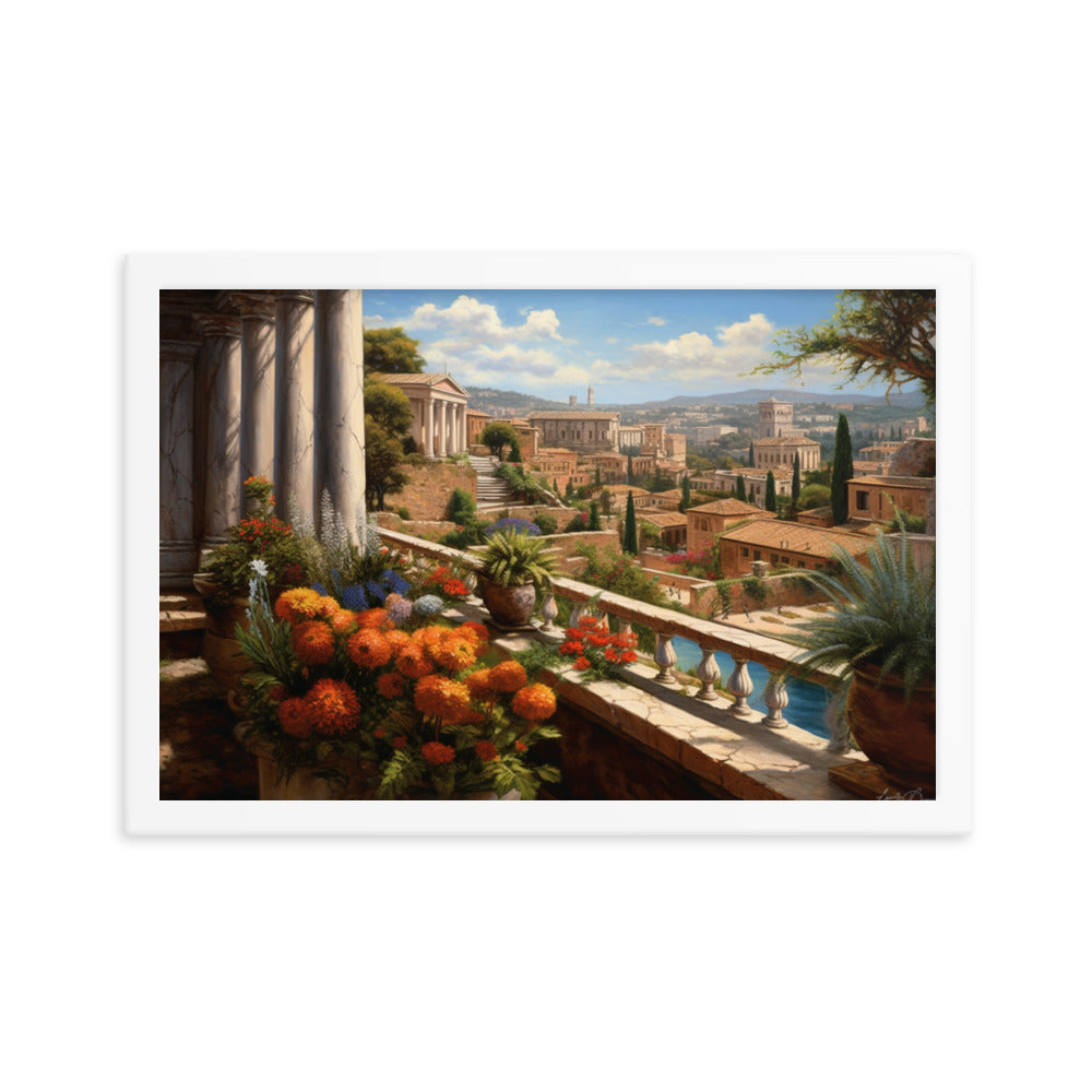 Customizable Framed Photo Paper Poster (Horizontally)