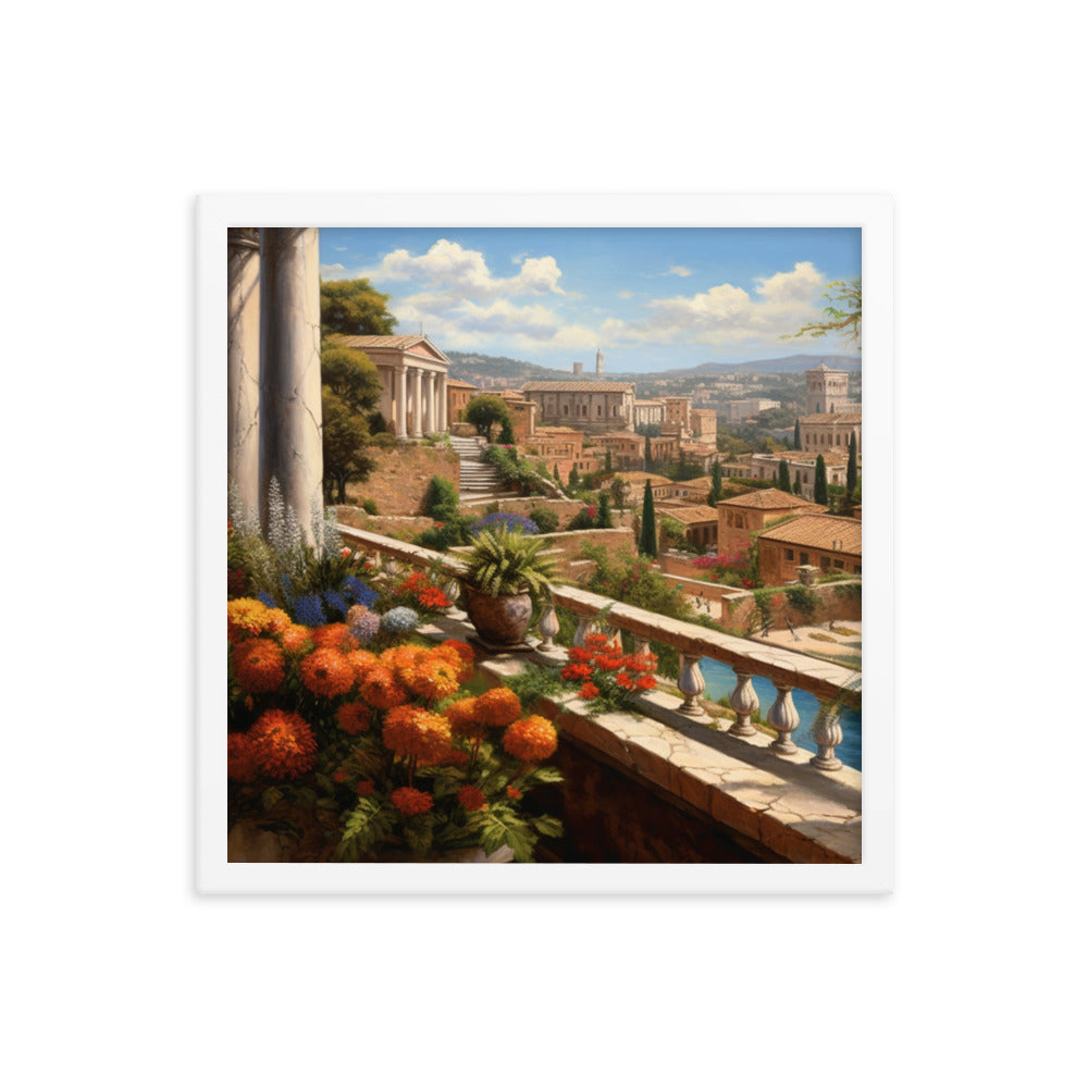Customizable Framed Photo Paper Poster (Horizontally)