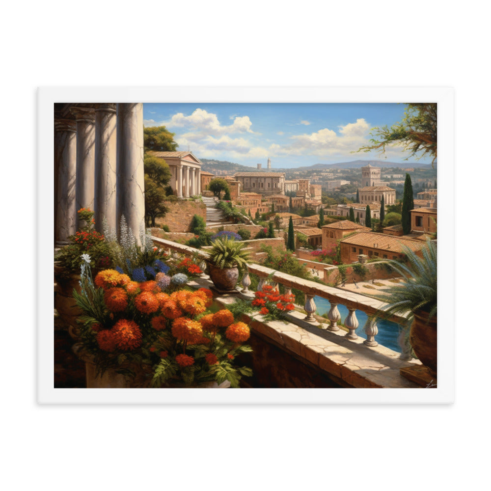 Customizable Framed Photo Paper Poster (Horizontally)