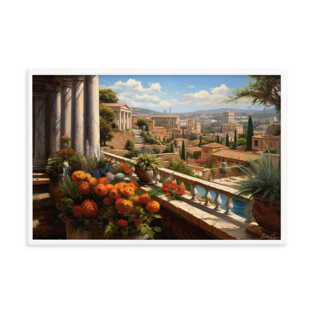 Customizable Framed Photo Paper Poster (Horizontally)