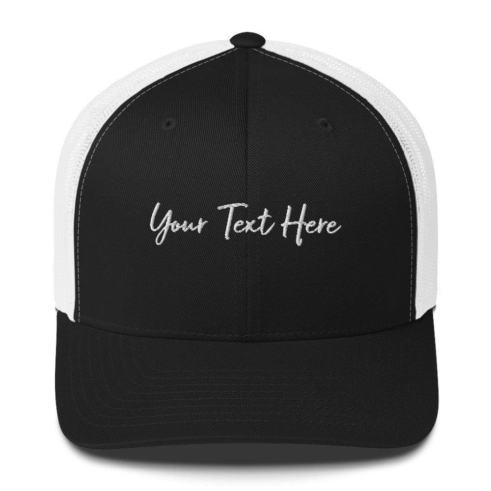 Customizable Trucker Cap - Embroidery