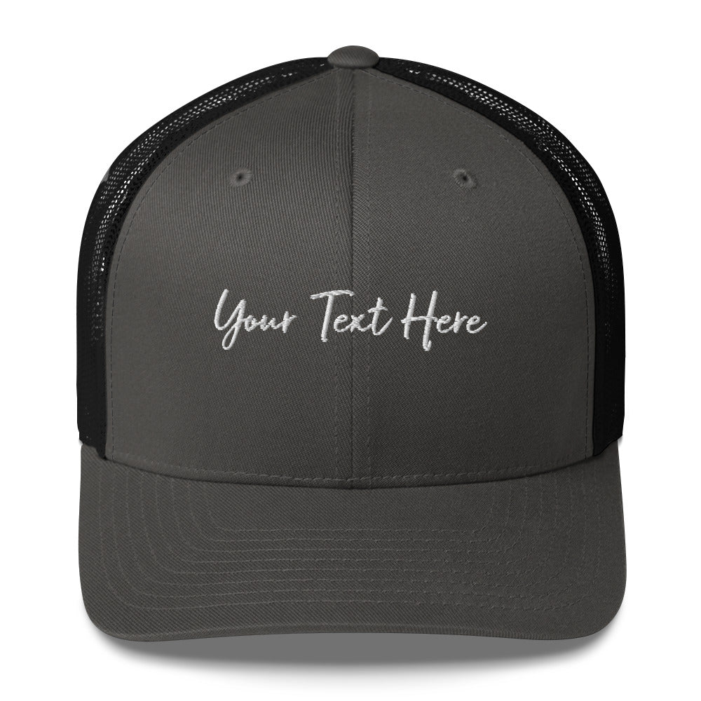 Customizable Trucker Cap - Embroidery