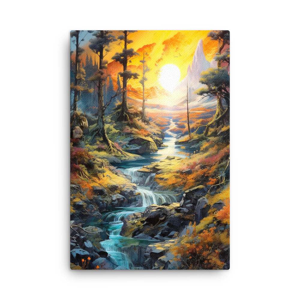 Customizable Thin Canvas (Vertically)