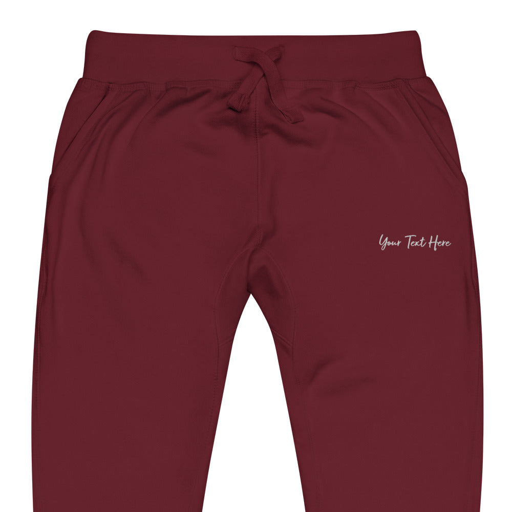 Customizable Sweatpants - Embroidery