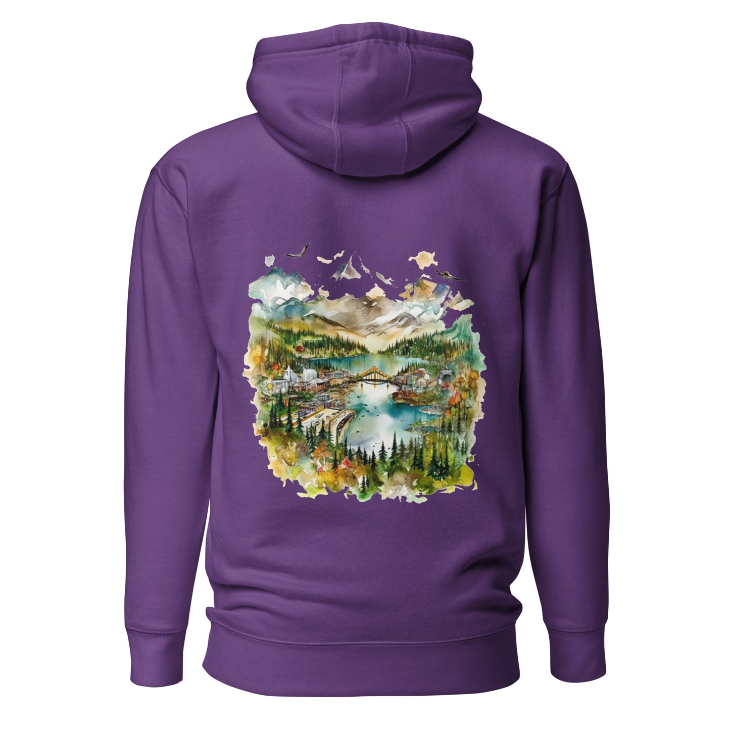 Customizable Hoodie - Embroidery & Back Graphic